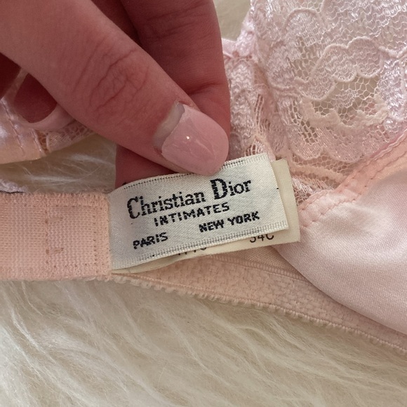 Vintage Christian Dior Lace Bra - Picture 4 of 7